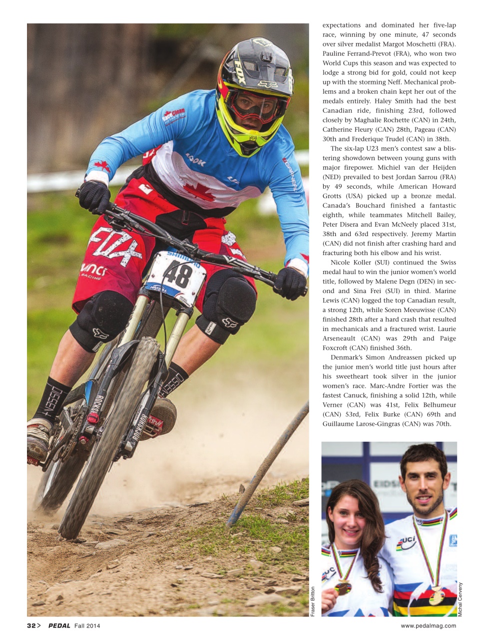 Pedal Magazine Preview Pages