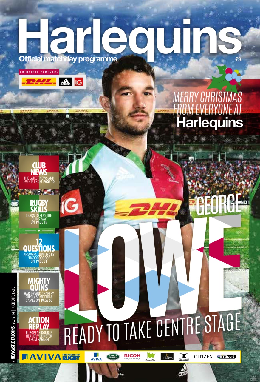 Harlequins Preview Pages