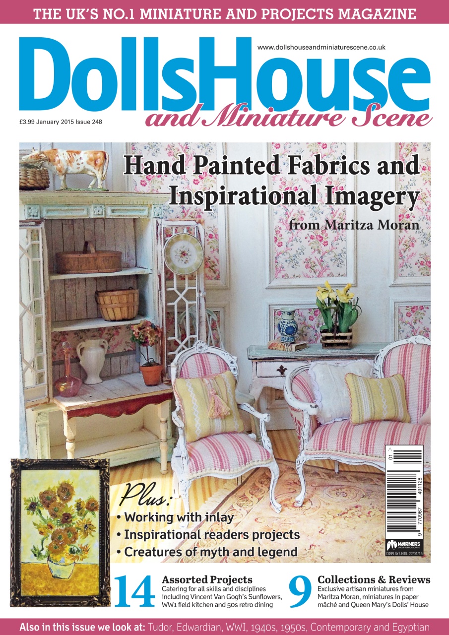 Dolls House and Miniature Scene Preview Pages