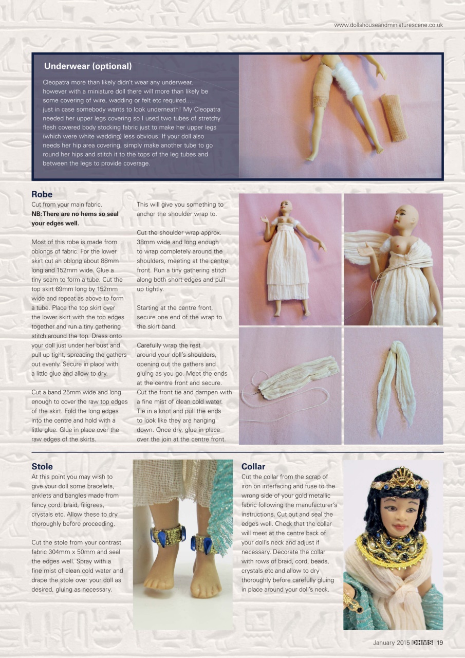 Dolls House and Miniature Scene Preview Pages
