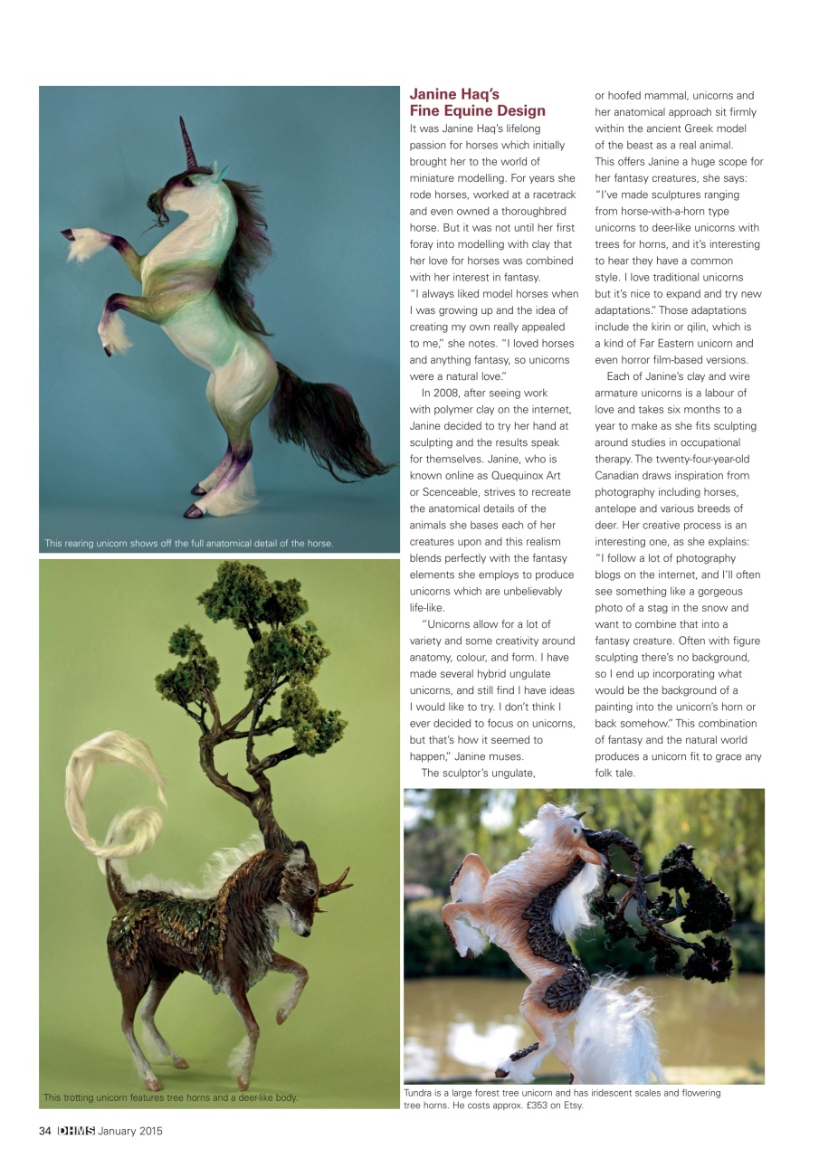 Dolls House and Miniature Scene Preview Pages