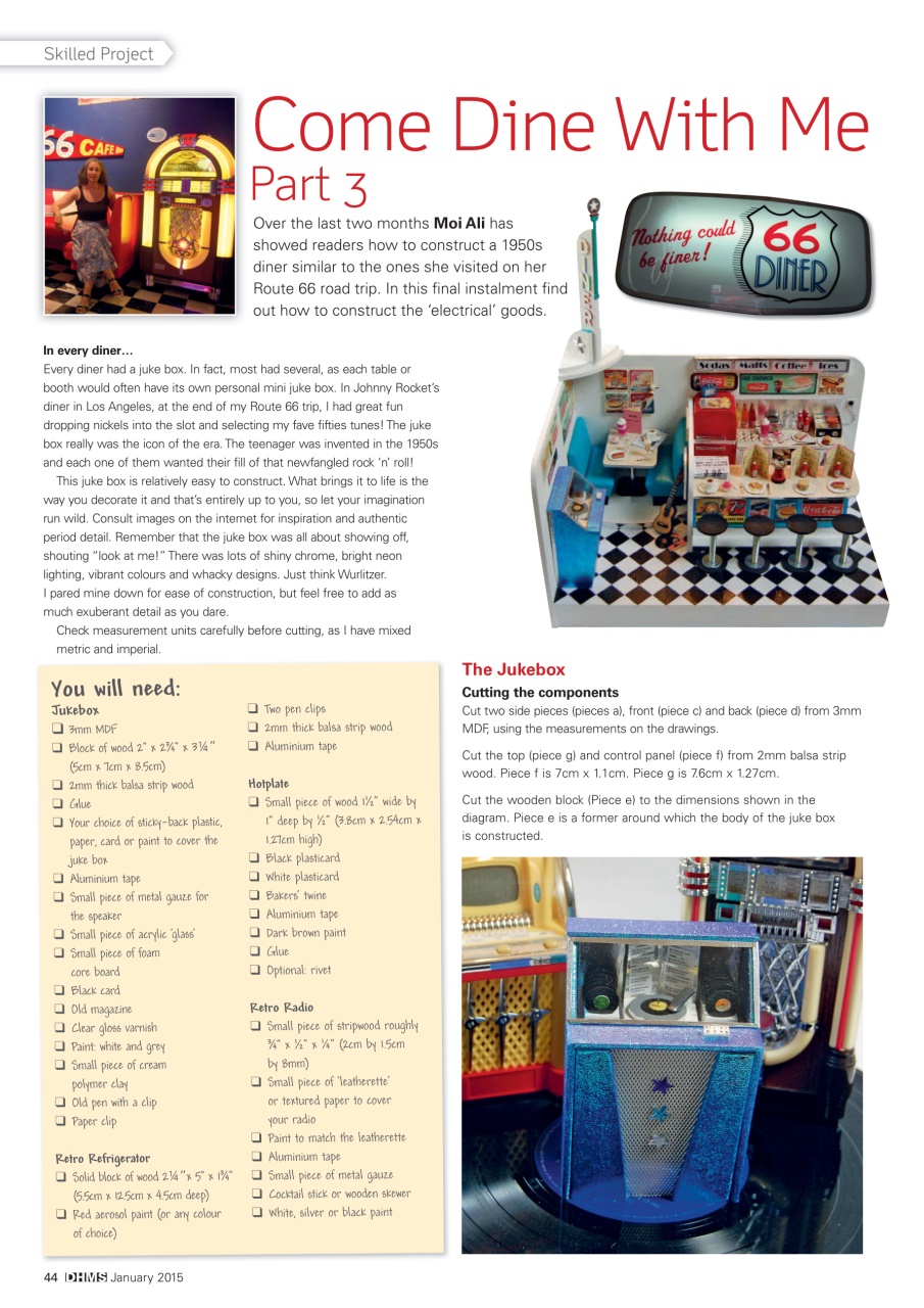 Dolls House and Miniature Scene Preview Pages