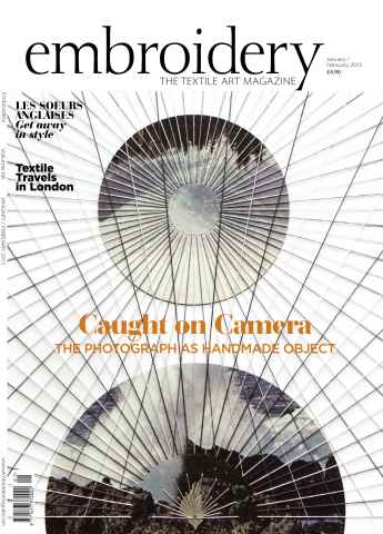 Embroidery Magazine issue Jan/Feb 2015