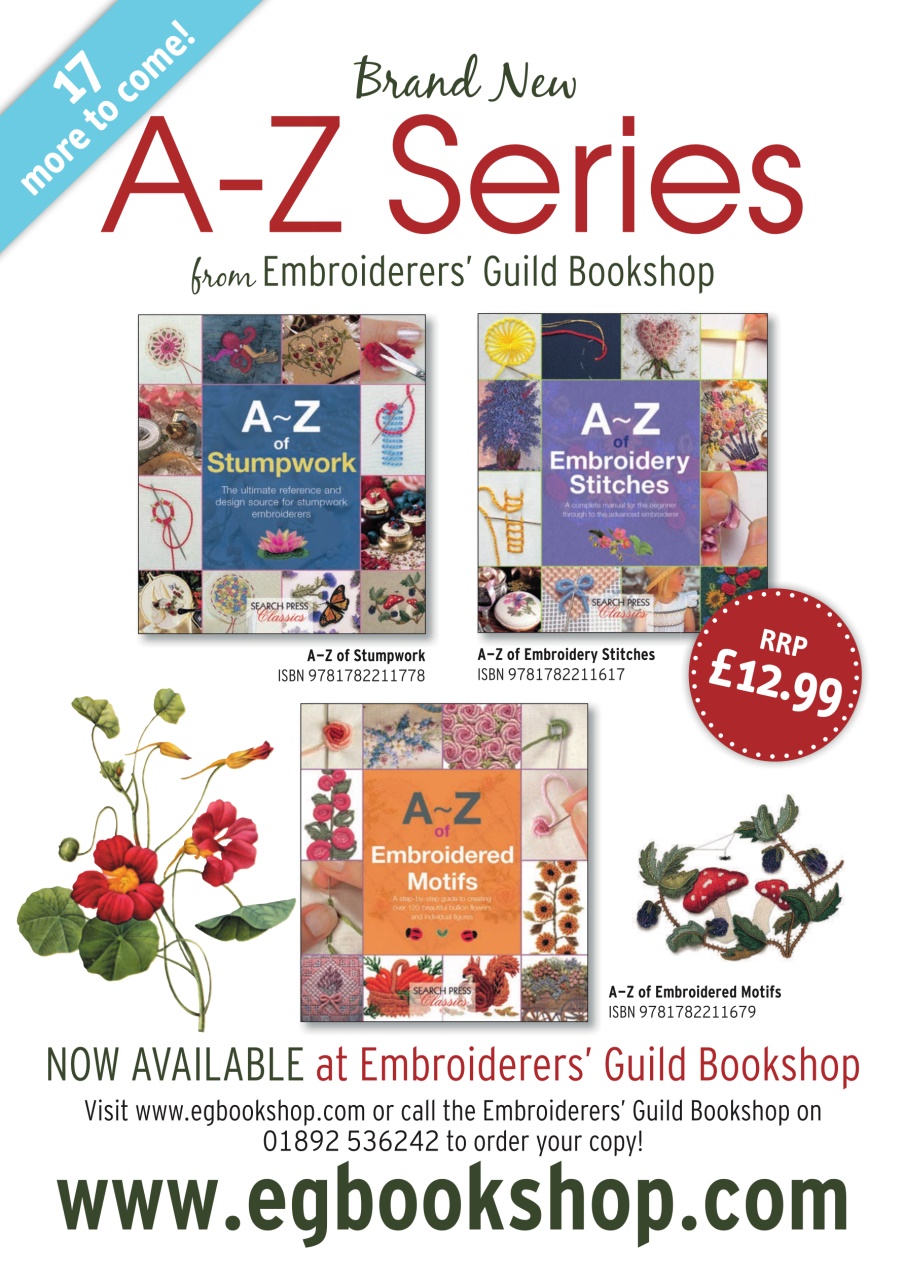 Embroidery Magazine Preview Pages