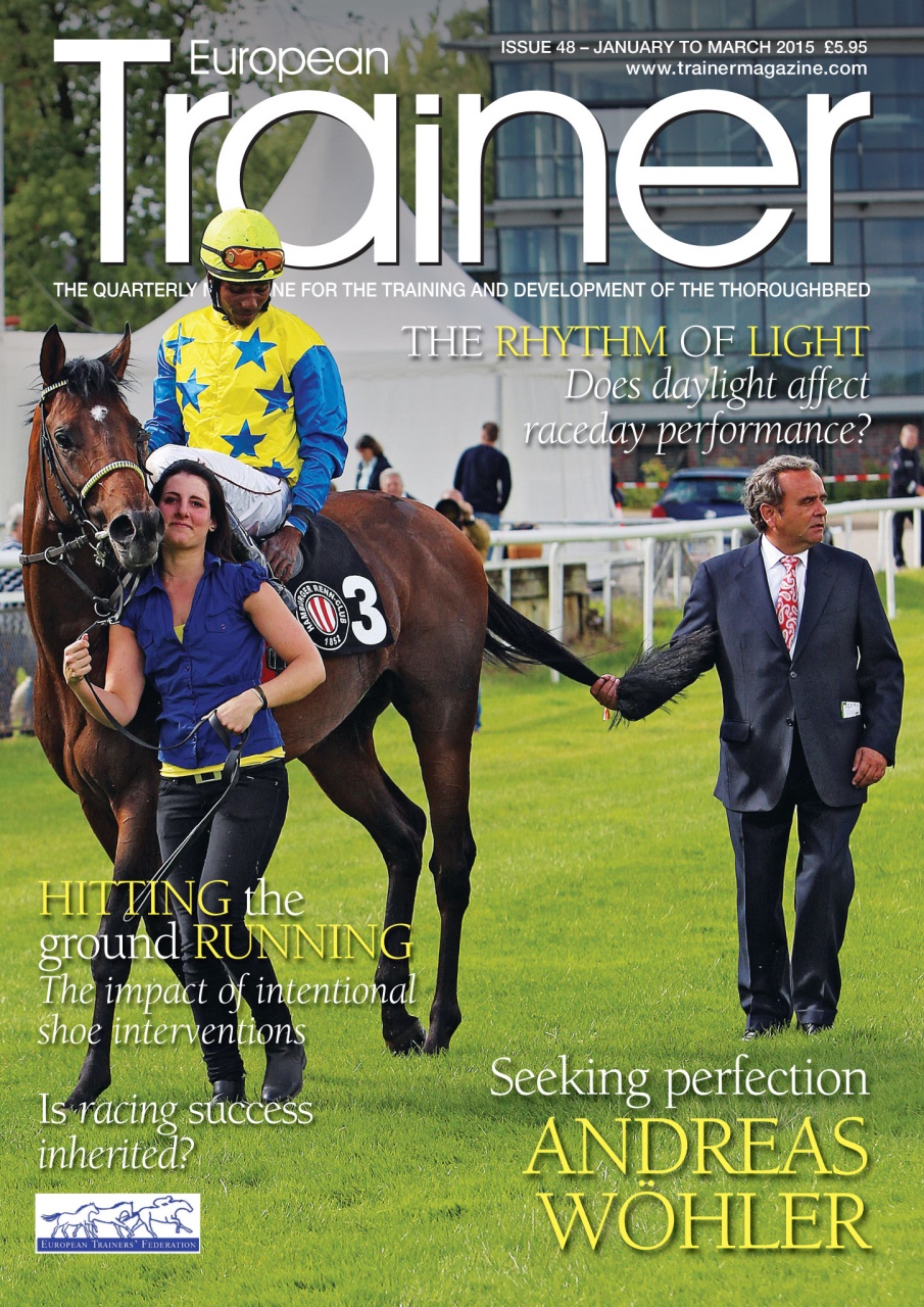 European Trainer Magazine - horse racing Preview Pages