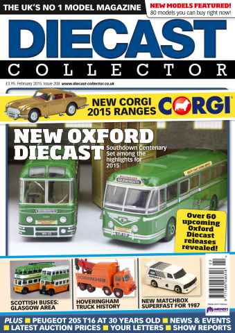 Diecast Collector issue February 2015