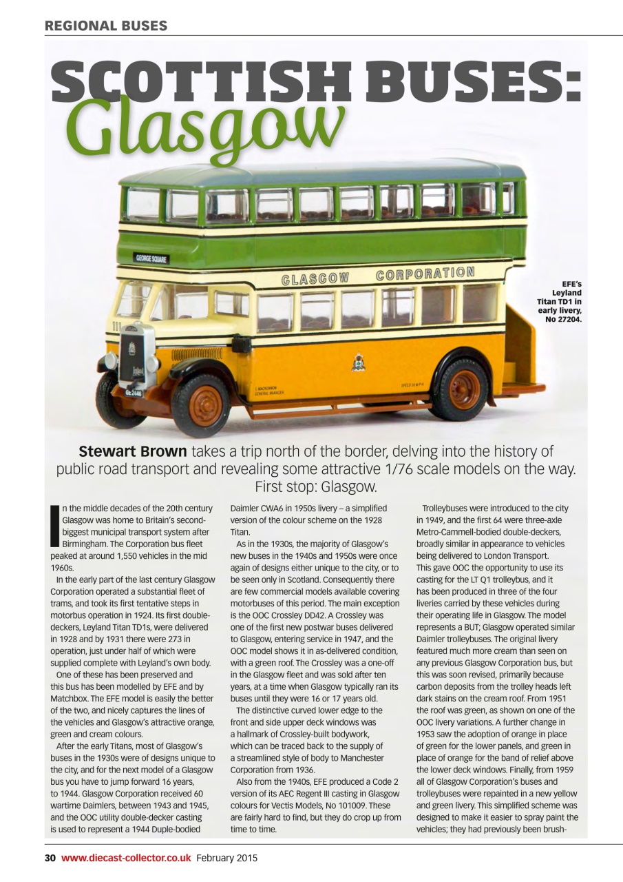 Diecast Collector Preview Pages