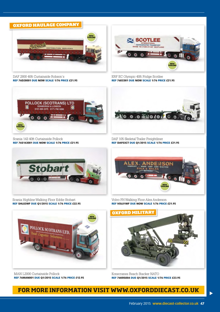 Diecast Collector Preview Pages