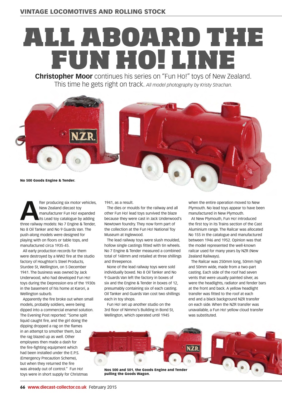 Diecast Collector Preview Pages