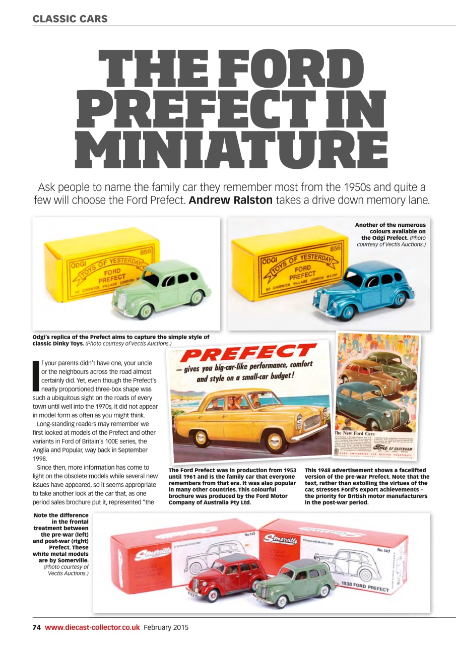 Diecast Collector Preview Pages