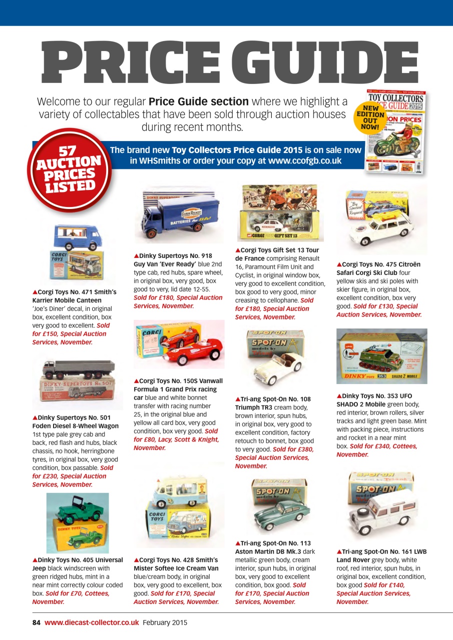 Diecast Collector Preview Pages