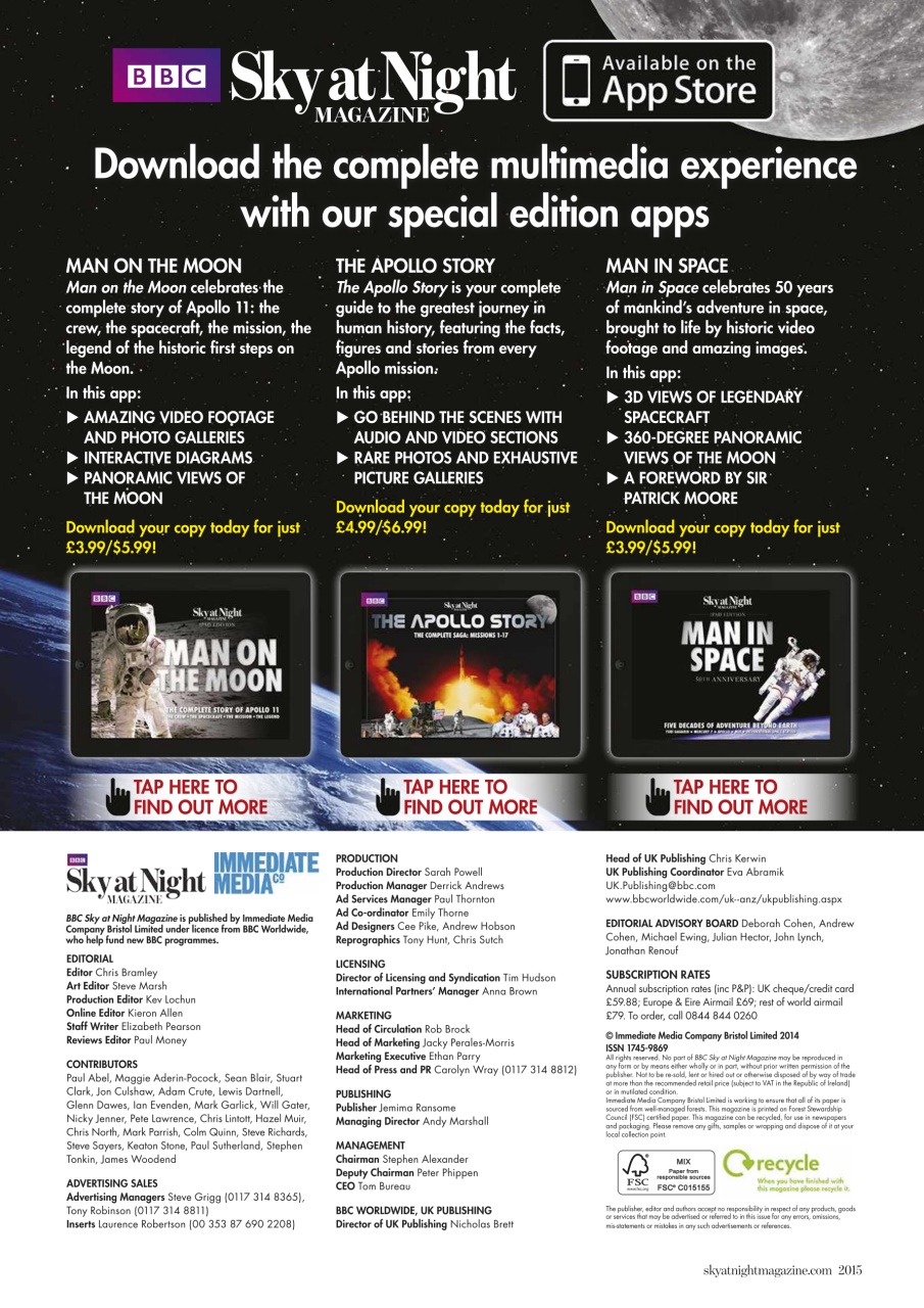 BBC Sky at Night Magazine Preview Pages