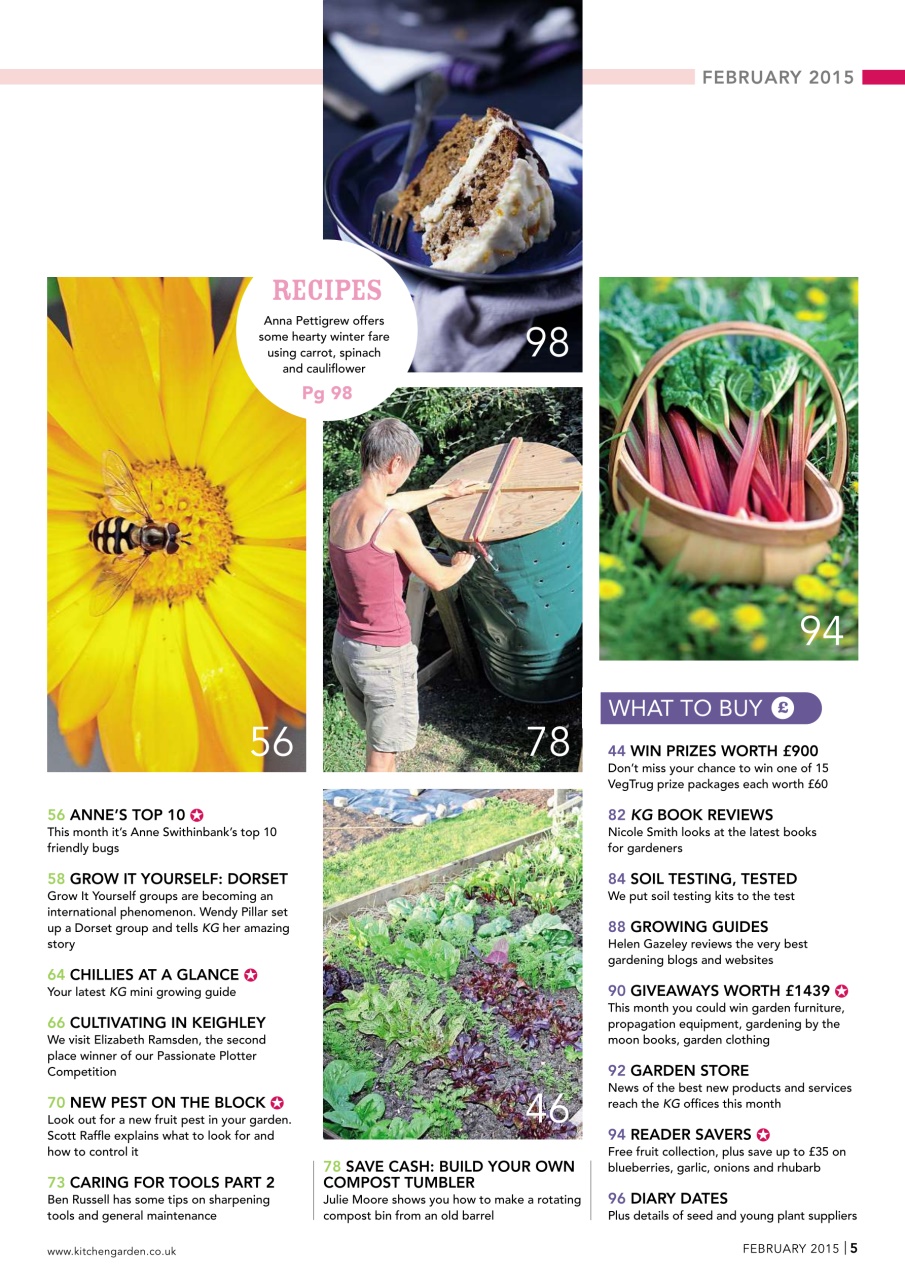 Kitchen Garden Magazine Preview Pages