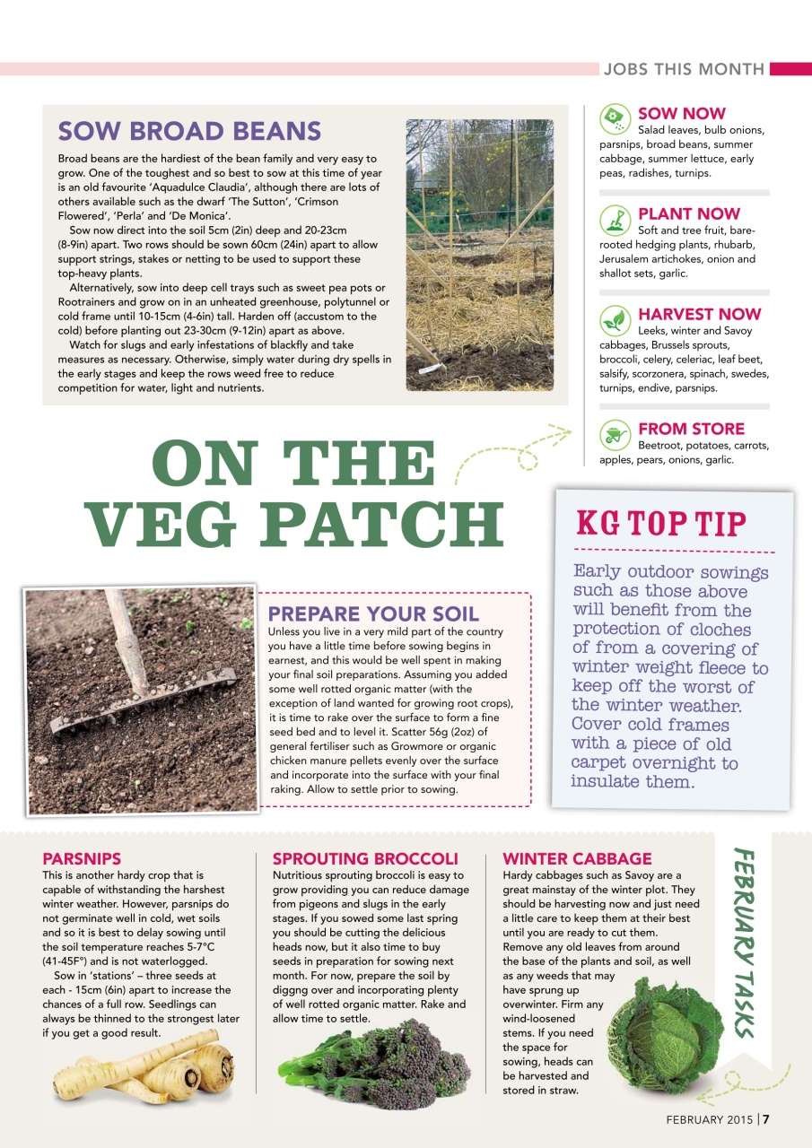 Kitchen Garden Magazine Preview Pages