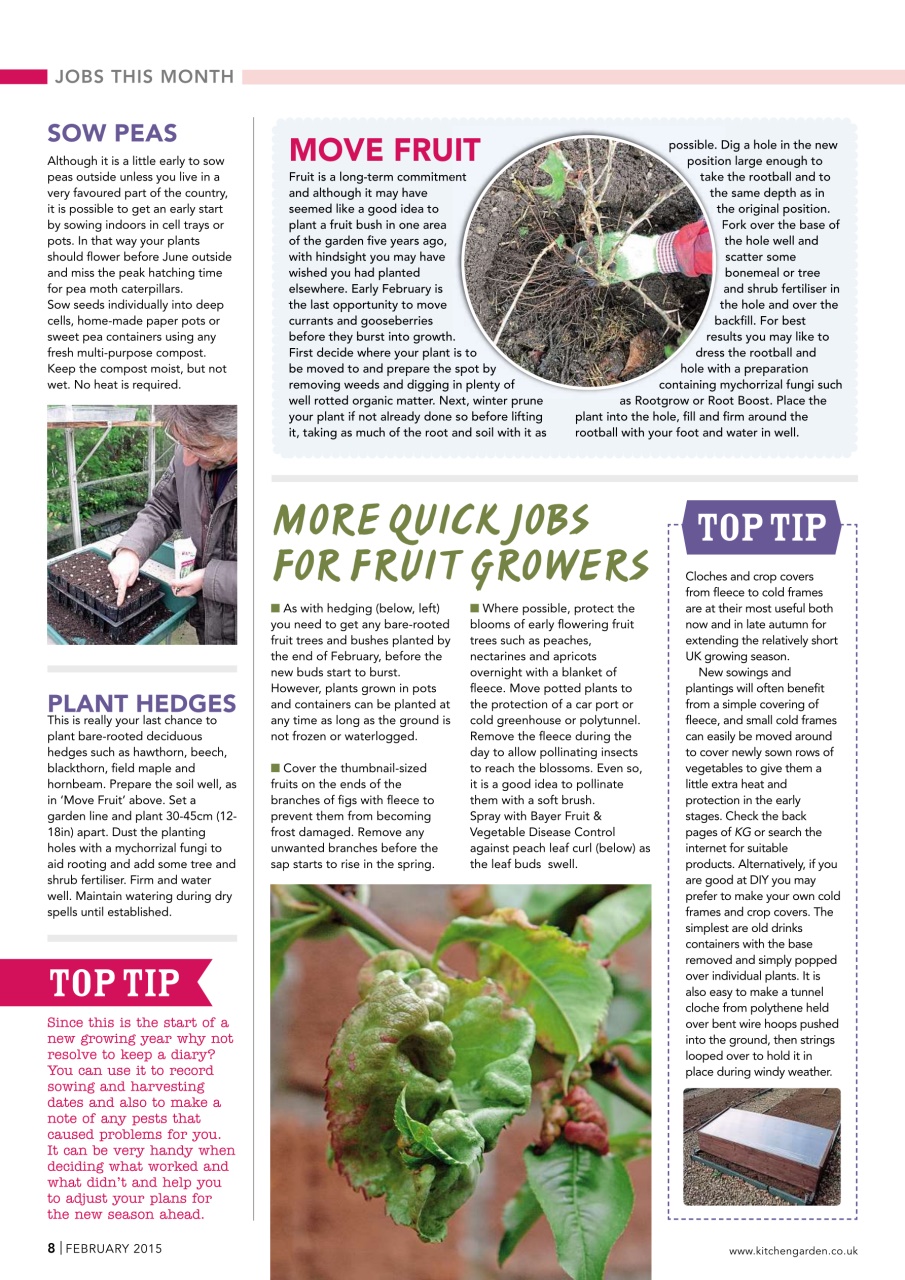 Kitchen Garden Magazine Preview Pages