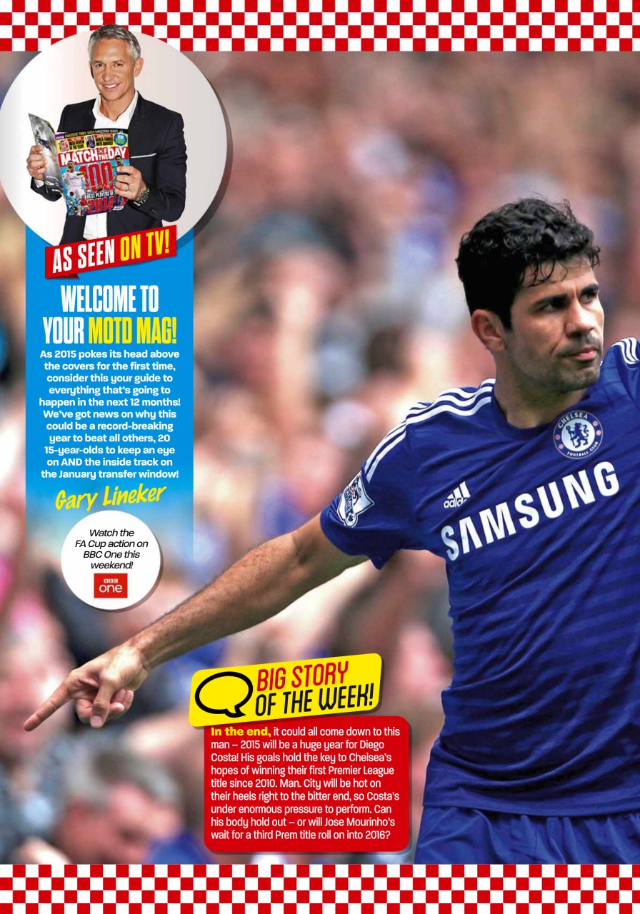 Match of the Day Preview Pages