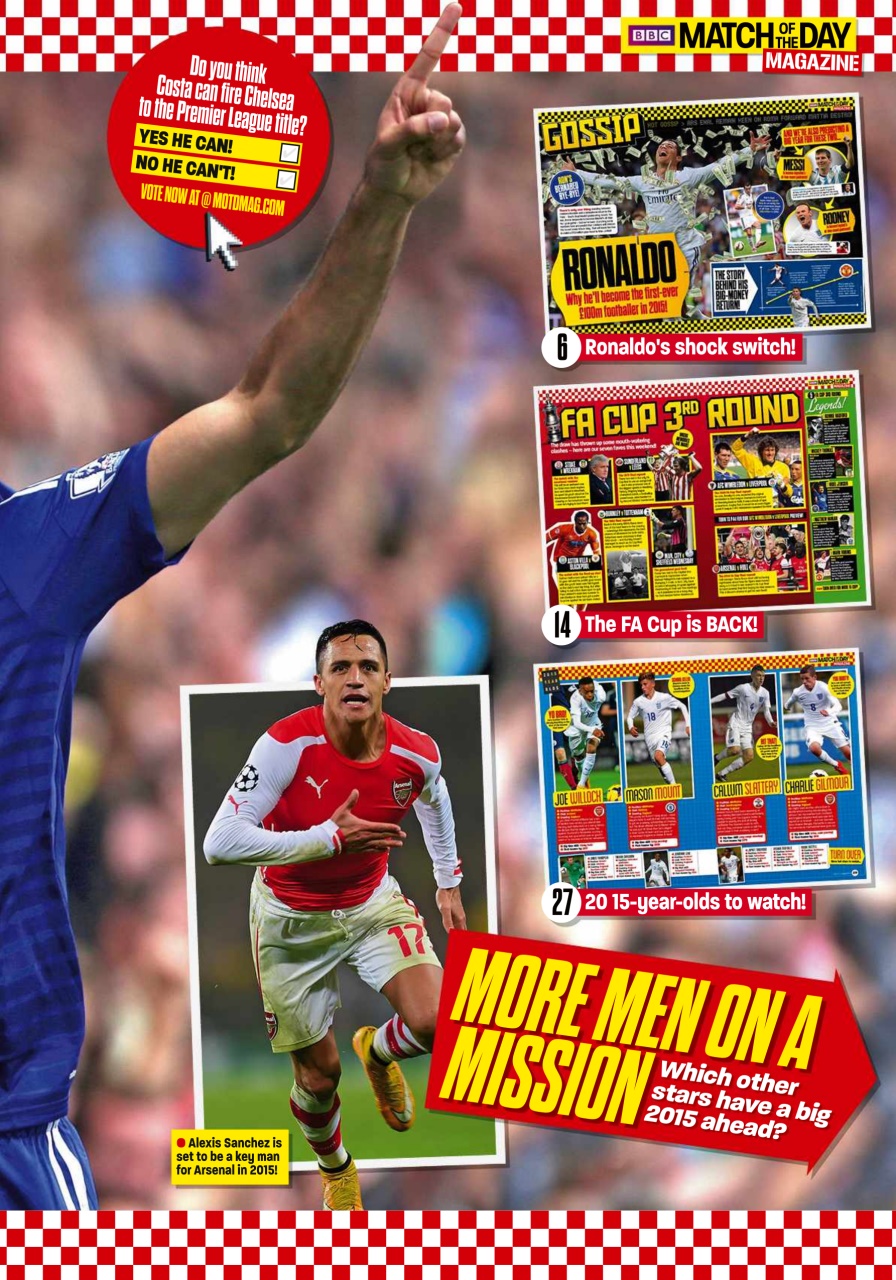 Match of the Day Preview Pages