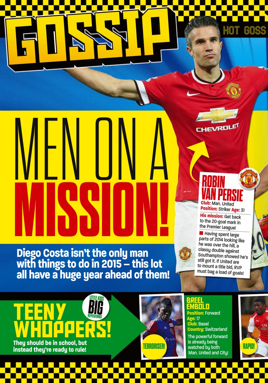 Match of the Day Preview Pages