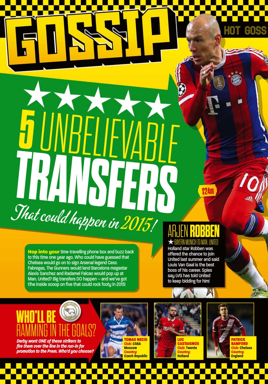 Match of the Day Preview Pages