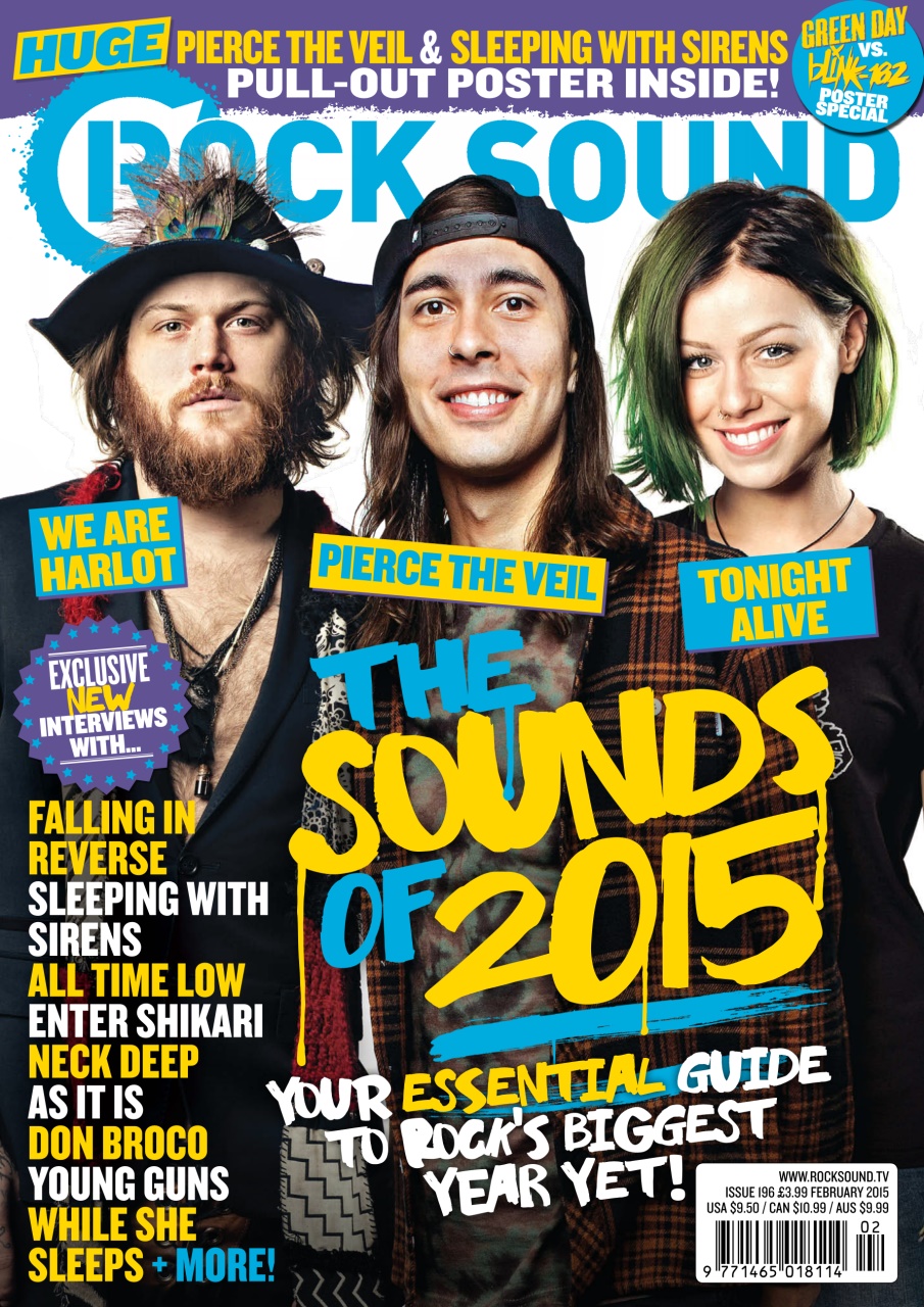 Rock Sound Magazine Preview Pages