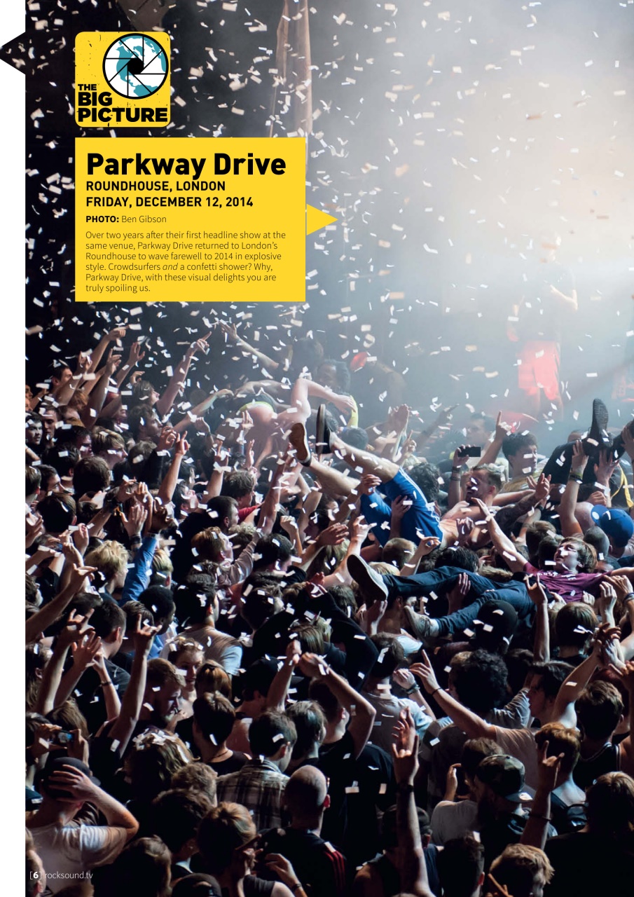 Rock Sound Magazine Preview Pages