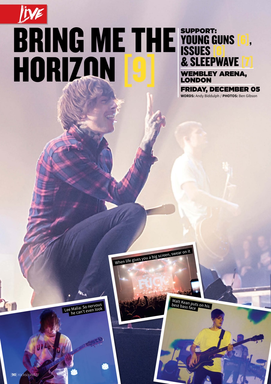Rock Sound Magazine Preview Pages