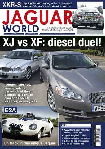 Jaguar World issue 35 mpg saloons July 2011