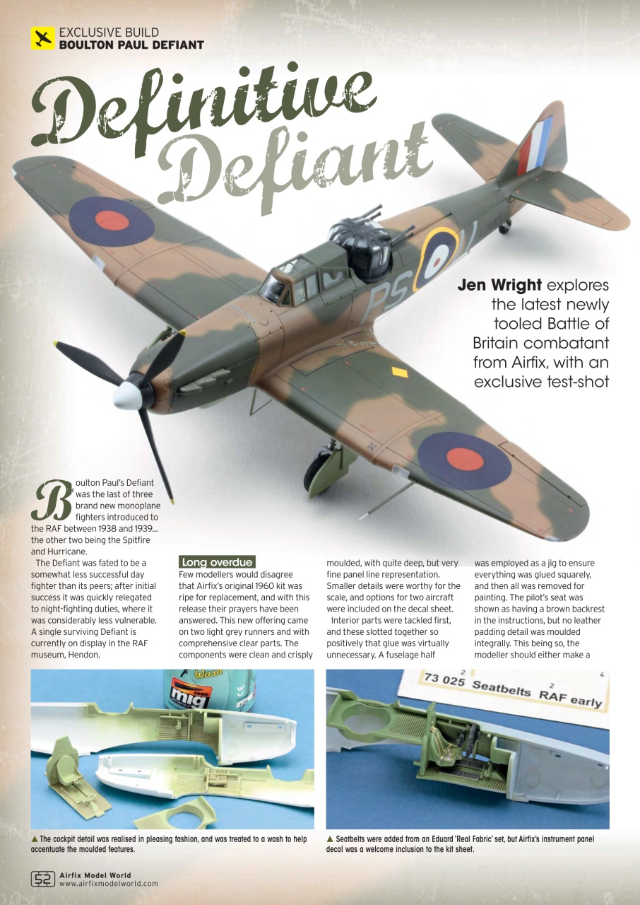 Airfix Model World Preview Pages
