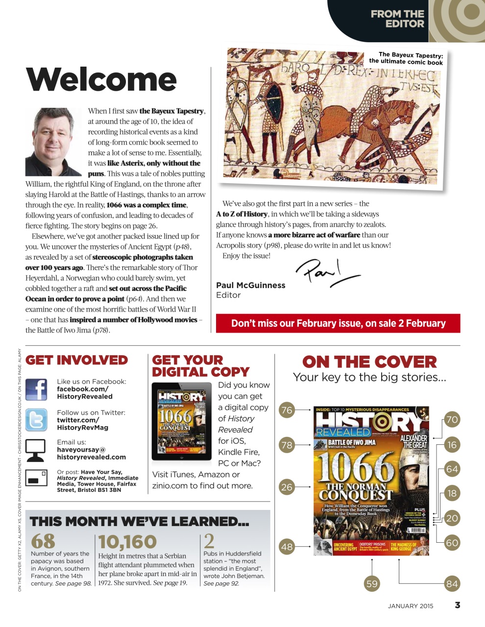 BBC History Revealed Magazine Preview Pages