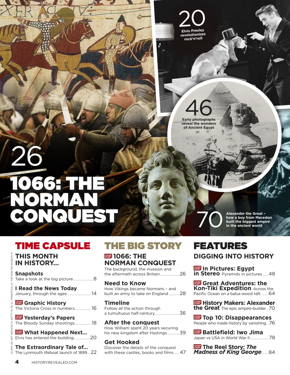 BBC History Revealed Magazine Preview Pages