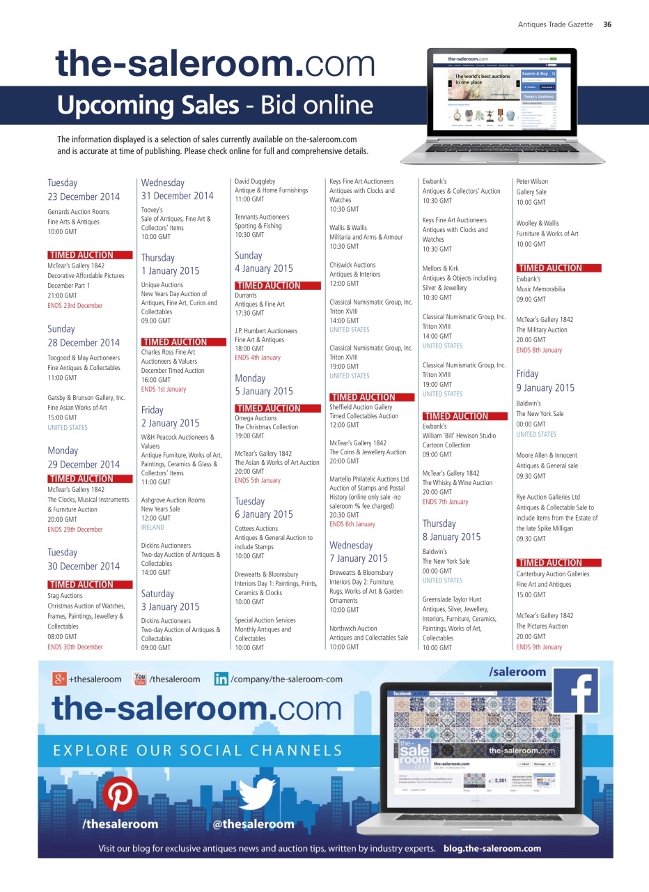 Antiques Trade Gazette Preview Pages