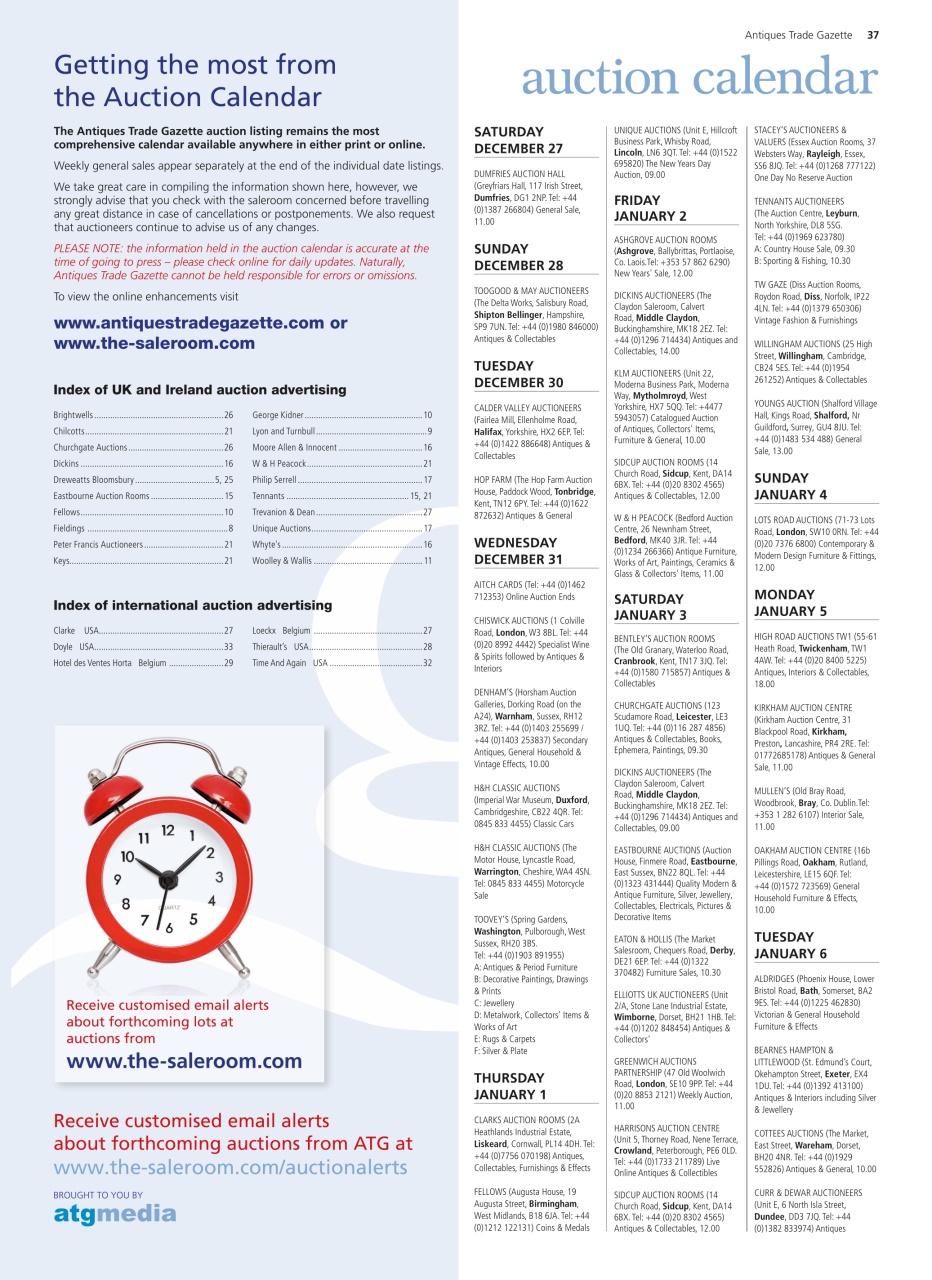 Antiques Trade Gazette Preview Pages