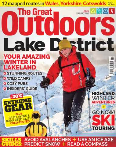 TGO - The Great Outdoors Magazine issue February 2015