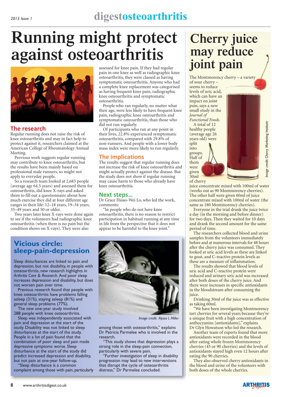 Arthritis Digest Preview Pages