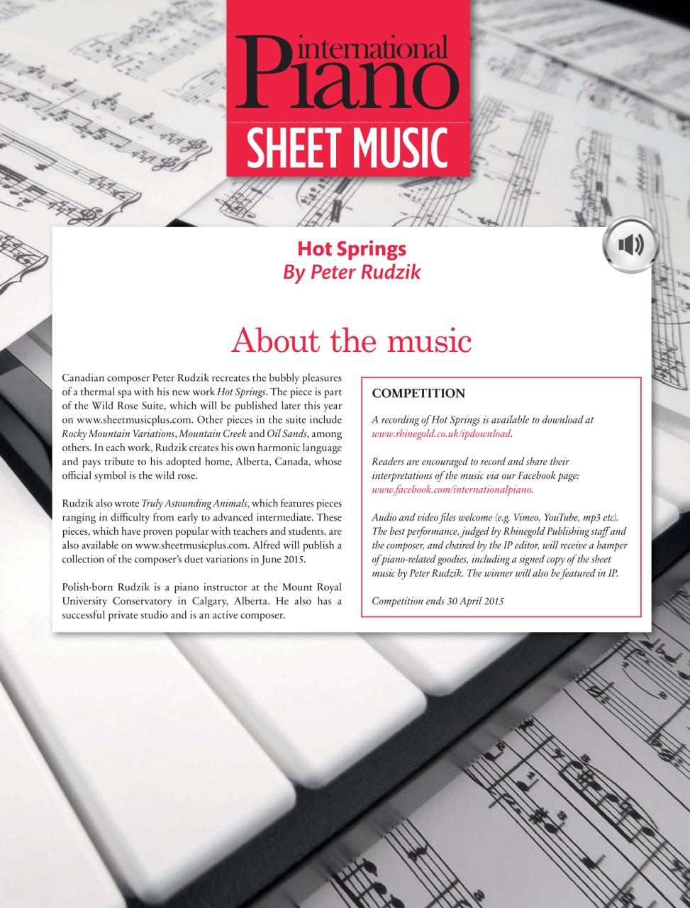 International Piano Preview Pages