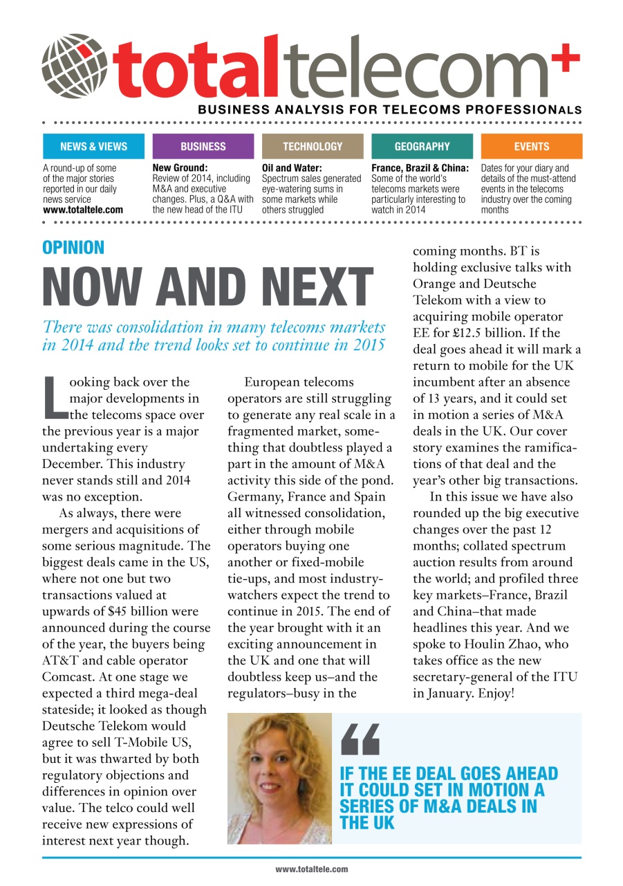 Total Telecom Preview Pages