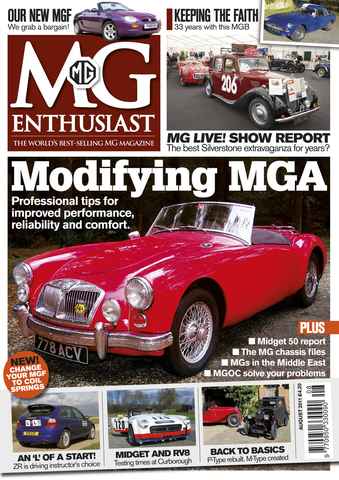 MG Enthusiast issue August 2011