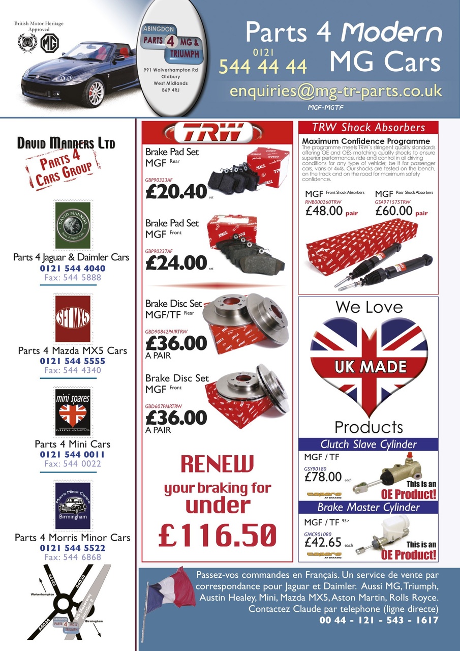 MG Enthusiast Preview Pages