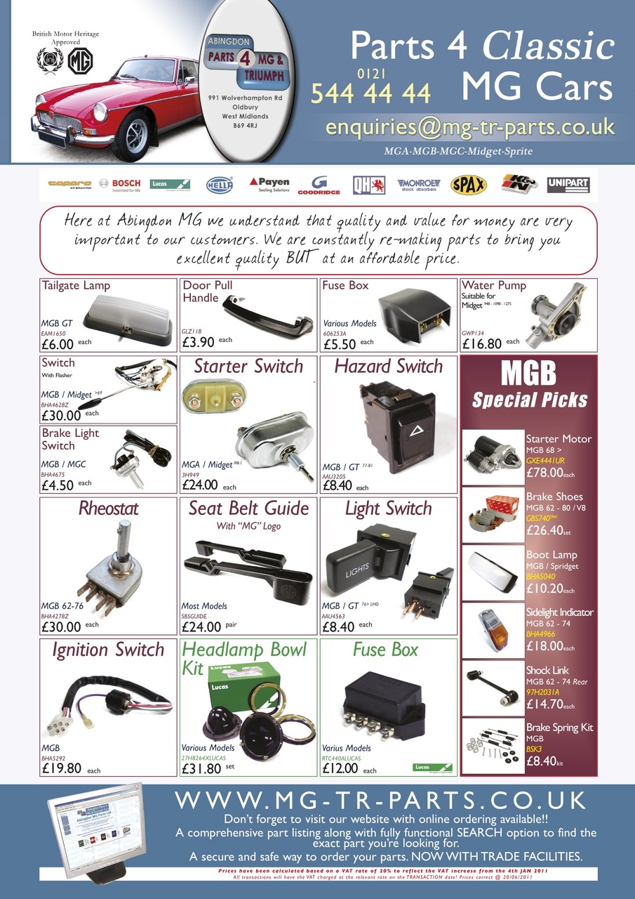 MG Enthusiast Preview Pages