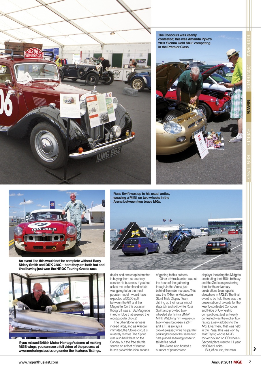 MG Enthusiast Preview Pages