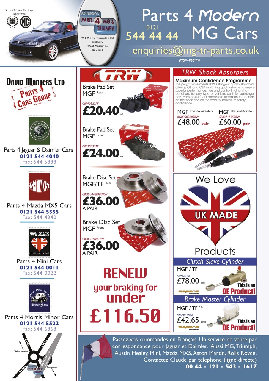 MG Enthusiast Preview Pages