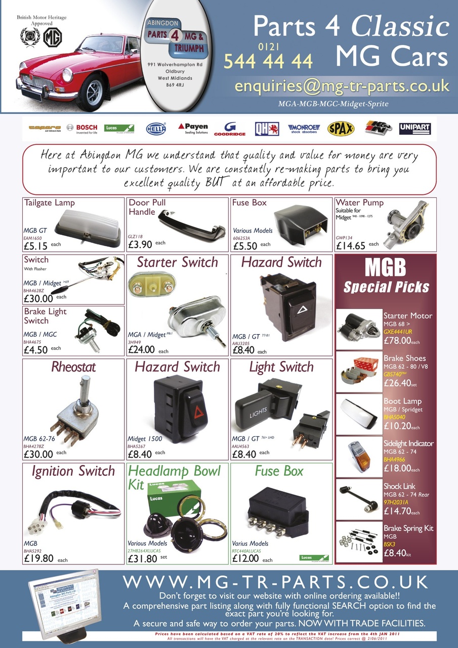 MG Enthusiast Preview Pages