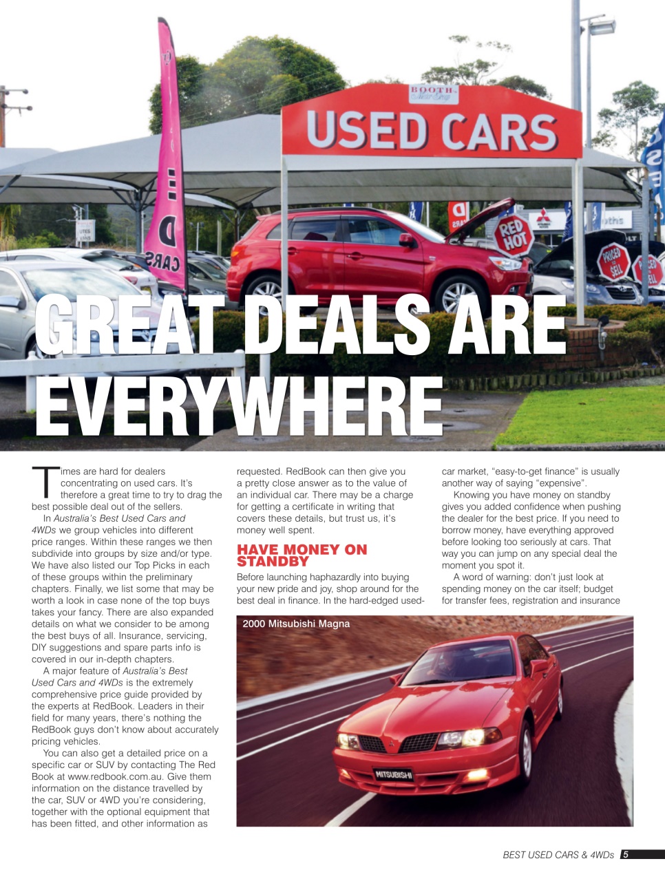 Australia's Best Used Cars and 4WDs Preview Pages