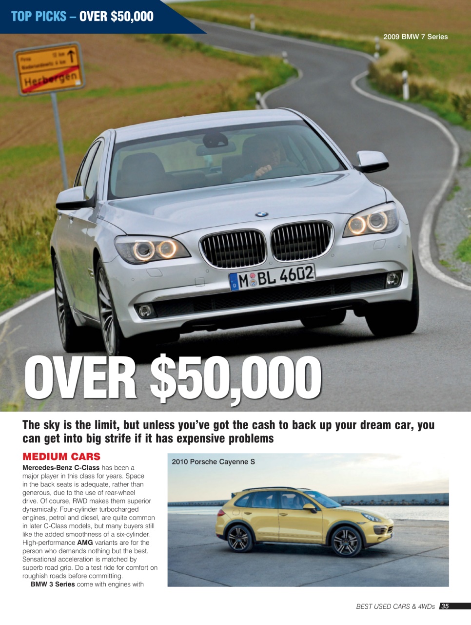 Australia's Best Used Cars and 4WDs Preview Pages