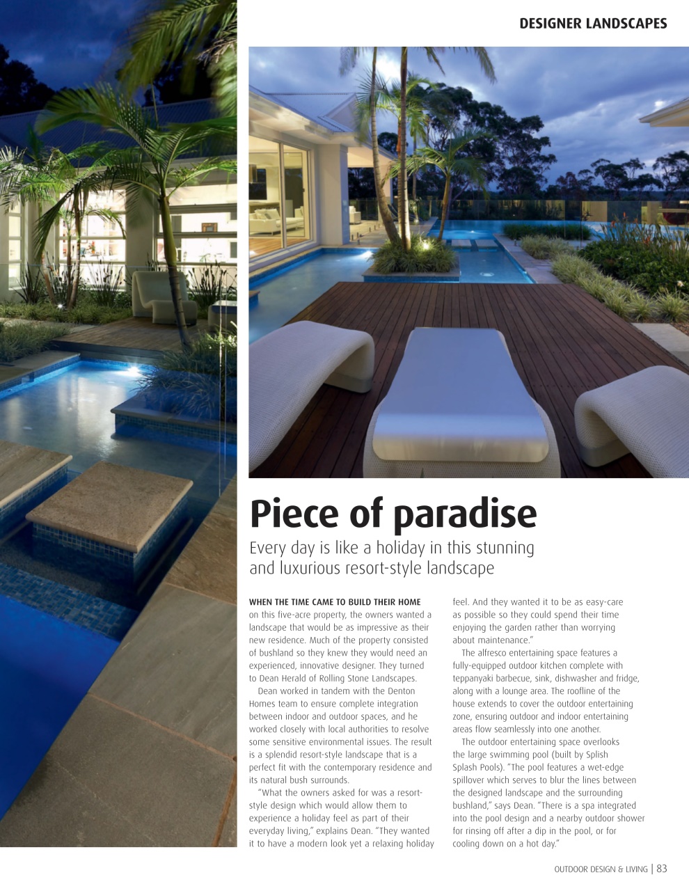 Outdoor Design & Living Preview Pages