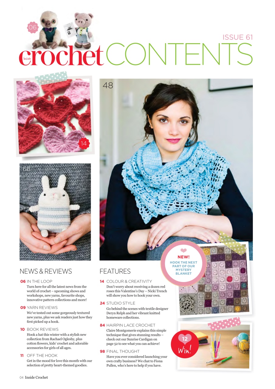 Inside Crochet Preview Pages