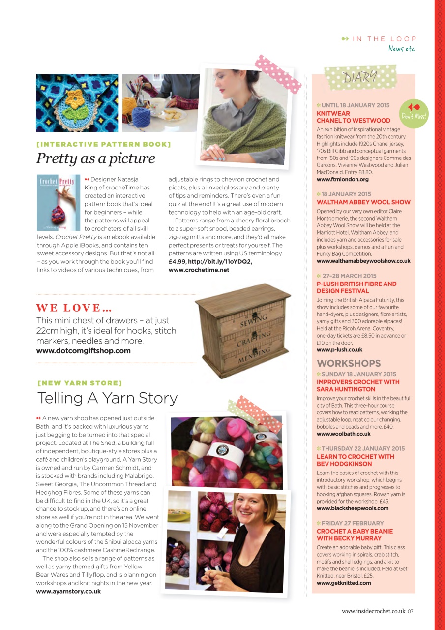 Inside Crochet Preview Pages