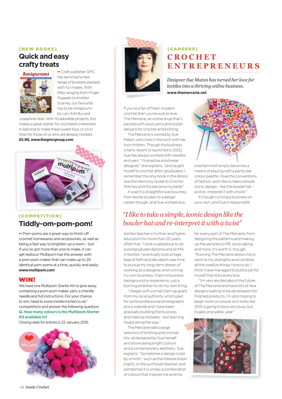 Inside Crochet Preview Pages