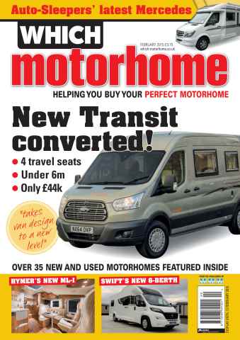 What Motorhome magazine issue February 2015