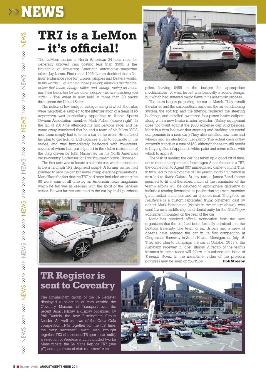 Triumph World Preview Pages